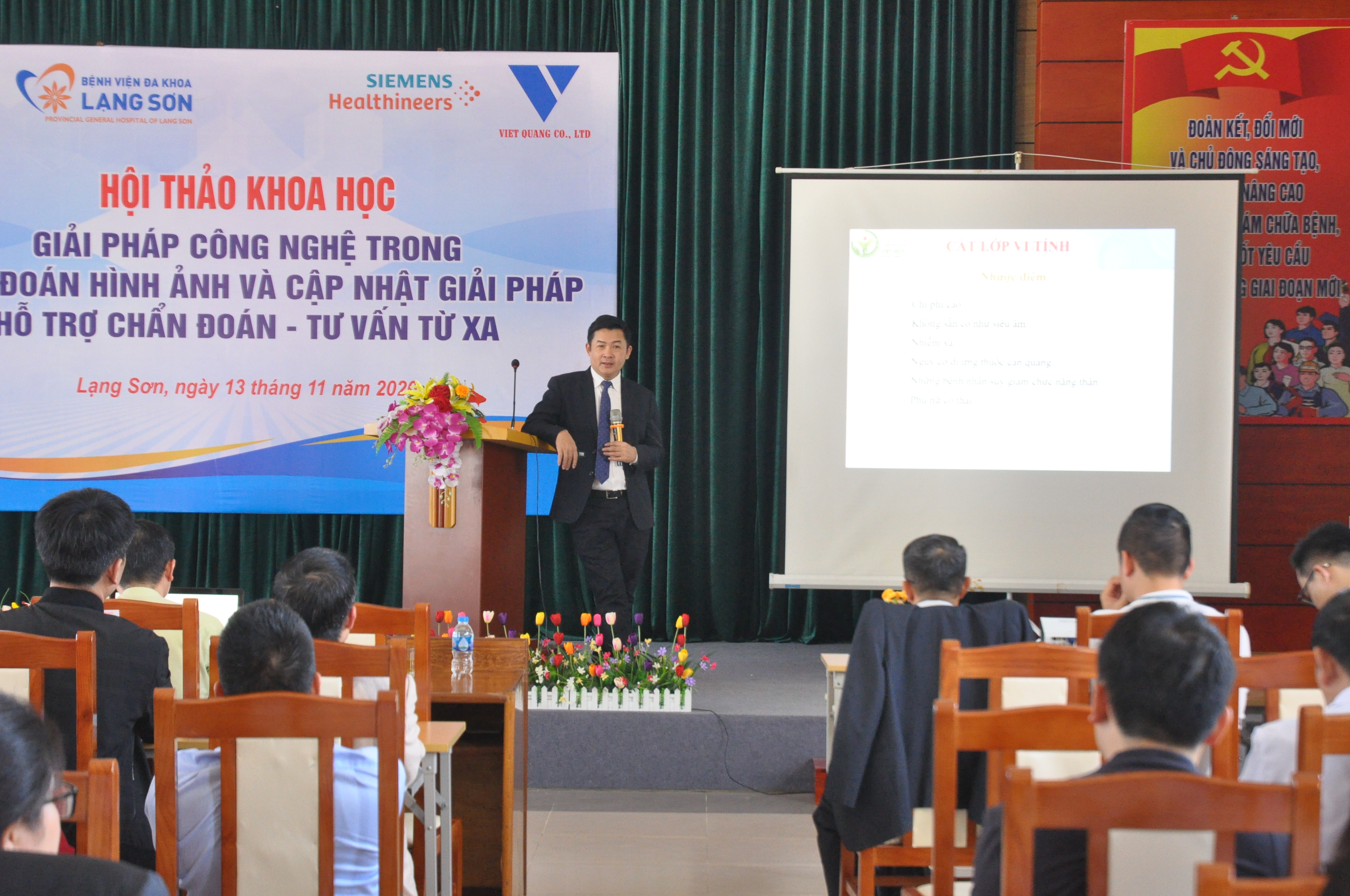 Hội thảo Khoa học tỉnh Lạng Sơn - Siemens & Vietquangmedical